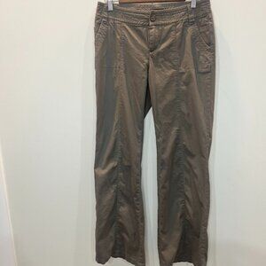 a.n.a. Wide Leg Low Rise‎ Trouser Pants Brown Women's Size 4 office workwear